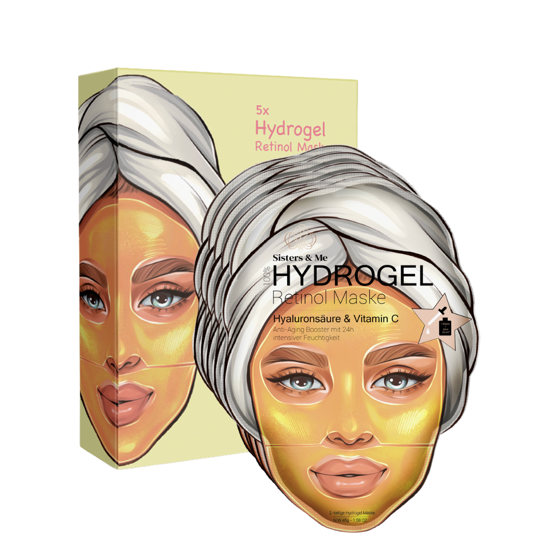 Sisters & Me 5x ANTI-AGING HYDROGEL MASKE MIT RETINOL